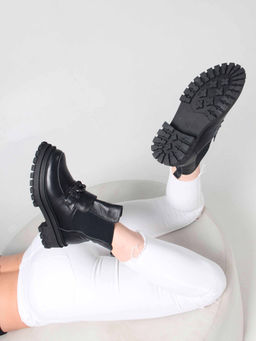 Ботинки 358.5511bl.Black/Байка