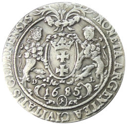 1 талер 1685 года Польша  Копия