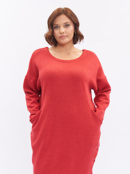 Платье теплое ZPP44728RED34 - Артесса фото 4