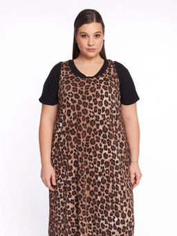Сарафан леопардовый SA22507LEO18