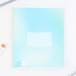 Тетрадь А5, 12 листов на скрепке в клетку Градиент, 5 видов МИКС, белизна 96% . - Artfox study фото 19