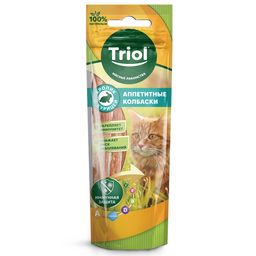 Аппетитные колбаски из кролика с курицей для кошек, 40г
