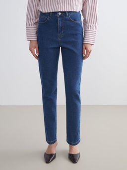 Mom Fit Kad?n Jean Pantolon