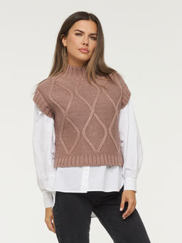 Жилет женский 5222-1709. 280 вечерний вереск