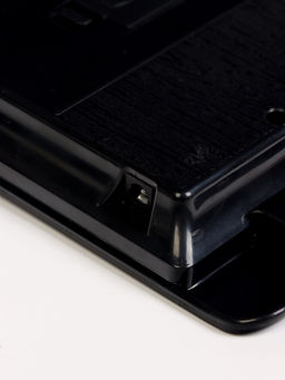 Часы электронные настенные, 47.5×25.3 см, синие цифры