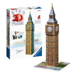 Ravensburger. Пазл карт. 3D 216 арт.12554 "Биг-Бен"