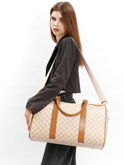 LACCOMA сумка AC89008-мишки бежевый эко кожа  фото 7