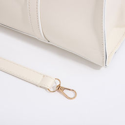 Сумка-тоут на молнии, цвет бежевый - Simaland фото 8