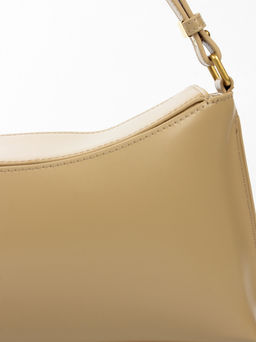 LACCOMA сумка АЛ3085-бежевый натуральная кожа хлопок фото 5