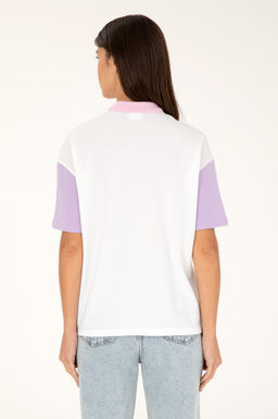 Женская сиреневая футболка Неожиданная скидка в корзине - U.s. polo assn фото 12