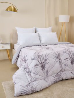 Одеяло всесезонное Уют - Серебряные Листья 140х205