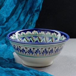 Бульонница узбекская Риштанская Керамика, 1 л, d=18 см, МИКС