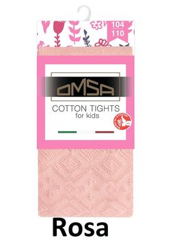 OMSA kids Collant 12A12-2 с жаккардовым рисунком - avorio фото 10