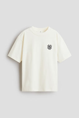 Camiseta estampada de corte holgado - H&m фото 16