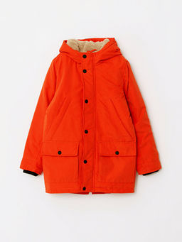 Kap??onlu Basic Erkek ?ocuk Mont