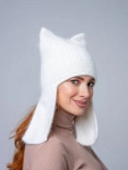 Шапка-ушанка женская Карамелька - Tamasha фото 5