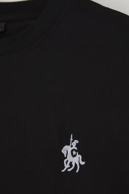 TRENDYOL MAN Siyah Regular/Normal Kesim Kurt Nak?sl? %100 Pamuklu T-Shirt TMNSS24TS00056 - Trendyolmilla фото 63