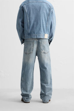YOGUN SOLUK EFEKTLI DISTRESSED JEAN - Zara фото 3