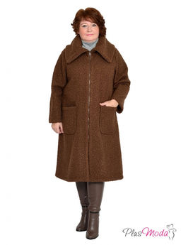 Пальто Модель №781 размеры 44-84 - Plusmoda фото 2