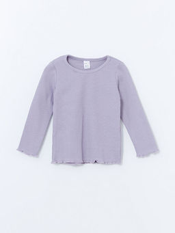 Bisiklet Yaka Uzun Kollu K?z Bebek Pijama Tak?m - Waikiki фото 2