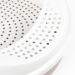 Лоток для кошек с сеткой и бортом Космо 51,9 x37,8 x 21,3 см, коричневый - Simaland фото 5