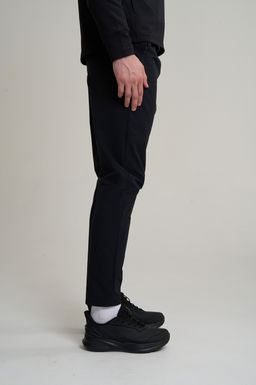 Брюки текстильные Черный ANTA RUNNING Woven Track Pants фото 4