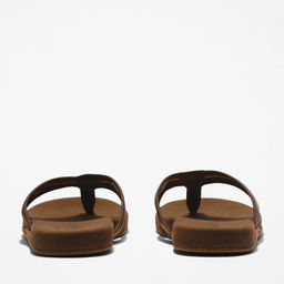 Сандалии Timberland Seaton Bay Strap Slide коричневые  фото 5