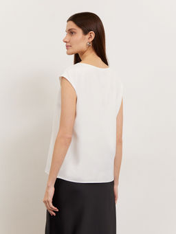 Однотонный топ B2815/snowdrop - Emka фото 6