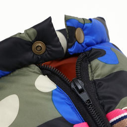 Комбинезон принтованный с замком на спине, размер 14 (ДС 32 см, ОГ 42 см, ОШ 31 см), синий - Simaland фото 10