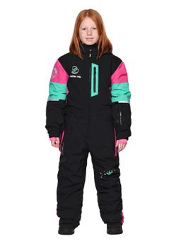 Комбинезон T-9080 Розово-черный