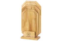 Комплект 3 досок 38*22*1,8 см, 34*20*1,8 см, 30*18*1,8 см Гайка на дер. подстав. - Elan gallery фото 15