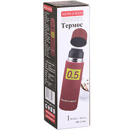 31484 Термос 0,5л нерж/сталь, красный MB (х24) - Mayer&boch фото 4