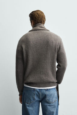 TEXTURED WOOL JUMPER - Zara фото 3