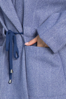 Пальто-пиджак (ткань: драп) - Lt collection фото 86