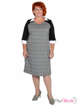 Платье Модель №1361 размеры 44-84 - Plusmoda фото 5