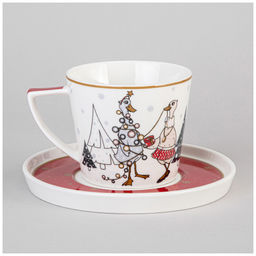 ЧАЙНАЯ ПАРА LEFARD FAMILY CHRISTMAS 250 МЛ  фото 3