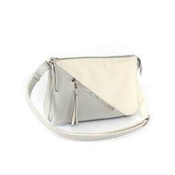 Сумка женская искусственная кожа ADEL-230/5в/ММ, 5отд. плеч/рем. серый св/беж св флотер 259053