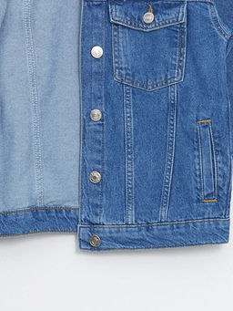 K?z ?ocuk Jean Ceket