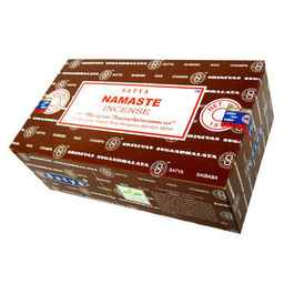 Прямоуг. благовония Namaste НАМАСТЕ 15гр. блок 12шт.