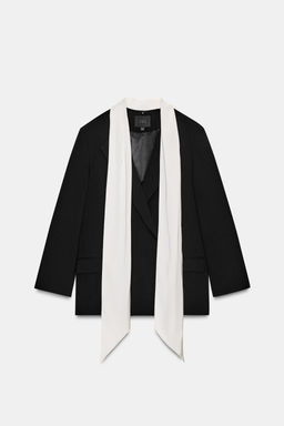 CONTRAST HANDKERCHIEF BLAZER - Zara фото 4