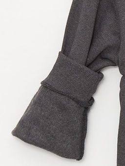 Bisiklet Yaka Bask?l? Uzun Kollu Erkek ?ocuk Sweatshirt - Waikiki фото 3