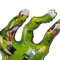 Воздушный шар фольгированный 49" «Руки зомби на подставке», под воздух