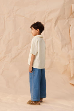 CAMISA PESPUNTES CONTRASTE LIMITED EDITION / Blanco roto - Zara фото 8