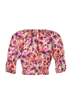 Cok Renkli Bask?l? Viskon Dokuma Bluz TWOSS24BZ00474 - Trendyolmilla фото 8