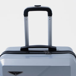 Чемодан средний 24, кодовый замок, цвет серебристый - Simaland фото 5