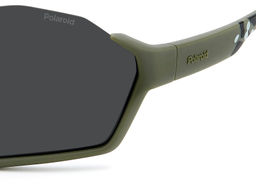 Солнцезащитные очки POLAROID PLD 7062/S Зелёный, мужские фото 4