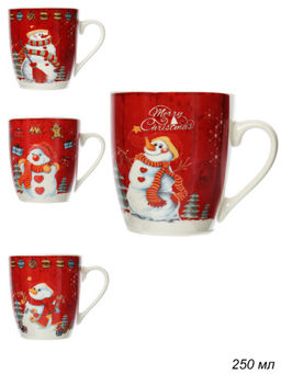 Кружка новогодняя 250 мл / X614 /уп 12/96/ - Галеонтрейд фото 6