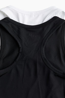Pack de 2 tops de deporte sin mangas en DryMove - H&m фото 7