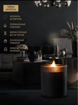 Ароматическая свеча Breesal TERRA MYSTICA Miracle  фото 3