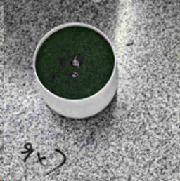 Кашпо пластик 9х7 см / P047 /уп 200/с наполнителем